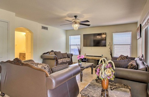 Fireside at Norterra House | Sunny Phoenix Abode w/ Pool, Grill & Fire Pit