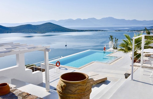 Elounda Villa | Unique villa with breathtaking sea view : Emotion Art Villa