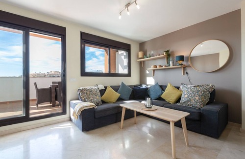 La Cala de Mijas Apartment | Vacation Home Penthouse La Cala De Mijas with Sea View, Pool
