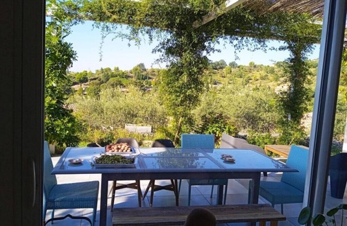 Manosque House | Villa Collines Provençales-vue Panoramique-jardin Permaculture-piscine- Calme