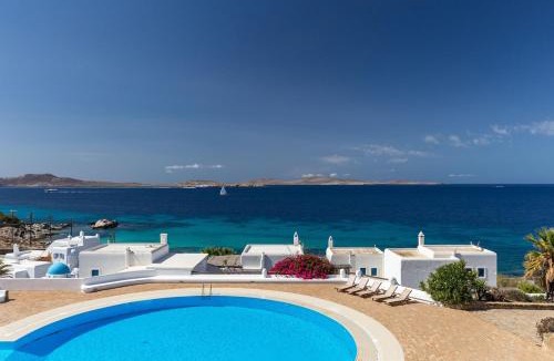 Mykonos Villa | Villa Macaro with Direct Beach Access