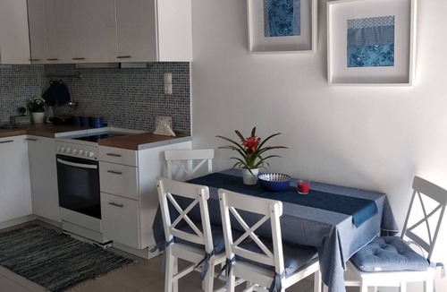 Tilos House | Village studio fully renovated, stunning sea and mountain views.