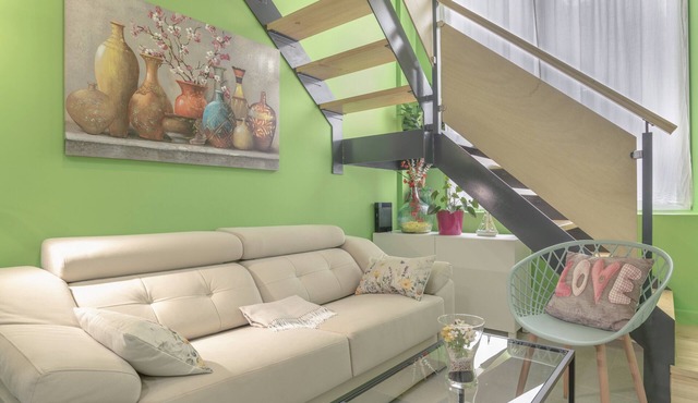 Apartment 'Luz, A Pie De Playa' with Wi-Fi and Air Conditioning