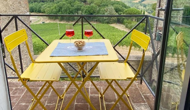 Appartamento Balcone sulla vigna Borgo Solfagnano
