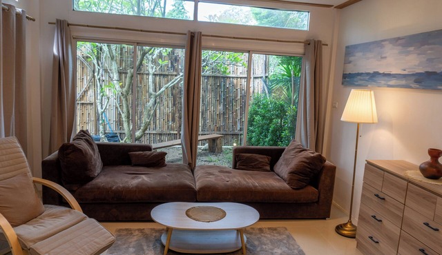 Bamboo house