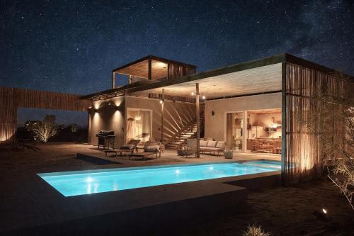 Bamboo House - Heated pool - Jacuzzi - Desert view
