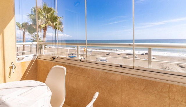 Beach front apartment