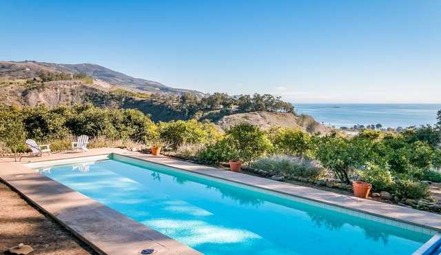 Carpinteria Adobe Ranch House on Bluffs Above Ocean