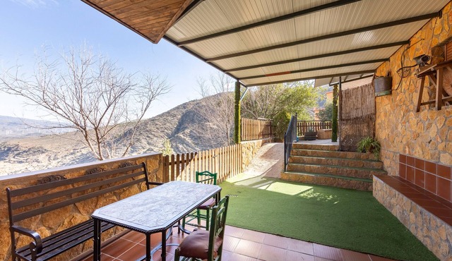 'Casa Rural La Jirola - El Mirador' with Mountain View, Wi-Fi and Air Conditioning