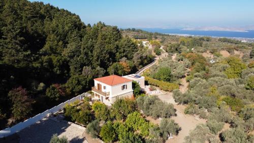 Chaihoutes stone House and Villa into Olive farm in Zia