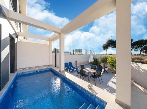 Comfortable home with a private pool