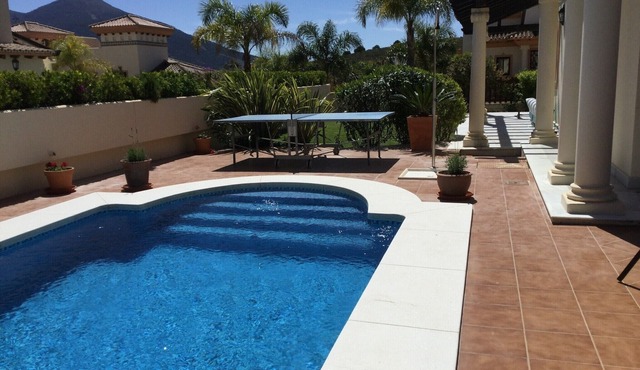 Costa Del Sol. Beautiful four bedroom villa with stunning views and private pool