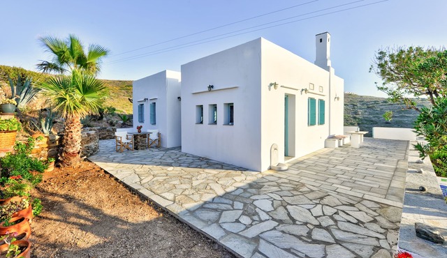 Cycladic Hideaway Private Villa w. Panoramic View