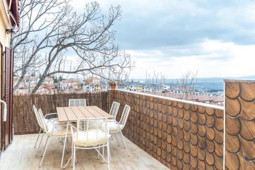 Desconexión en la sierra casa con terraza y bbq
