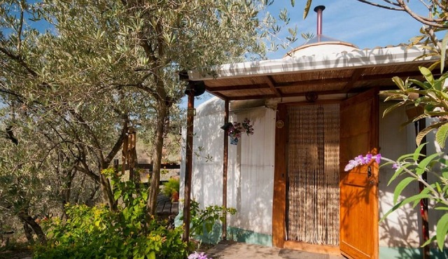 Enchanting YURT in Alpujarras with spectacular views