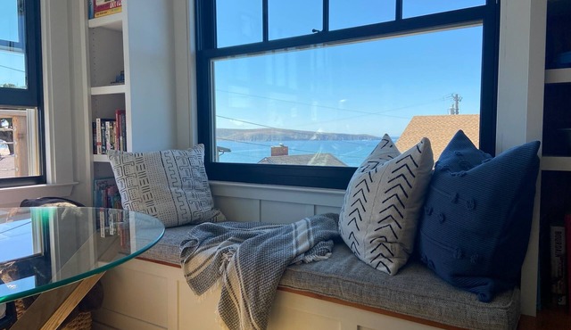 Historic Beach Cottage with Ocean View Deck - Steps to Beach