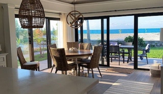 Modern Beachfront Villa! Oceanfront Views w/Heated Pool in Private Community in Treasure Cay