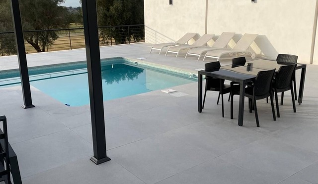 Modern Front Line South Facing 3 Bed Villa On La Finca Golf Resort, Private Pool