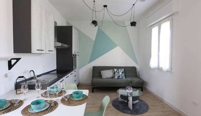 Modern suite within walking distance of downtown in Molinella