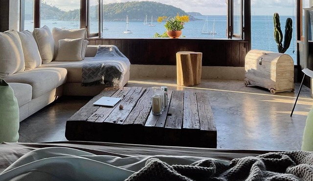 Ocean Lovers A Unique Ocean front Villa in Nai Harn Phuket