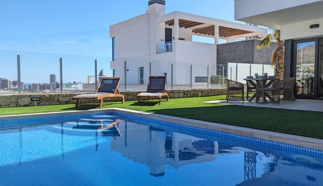 PANORAMIC pool & mountains house