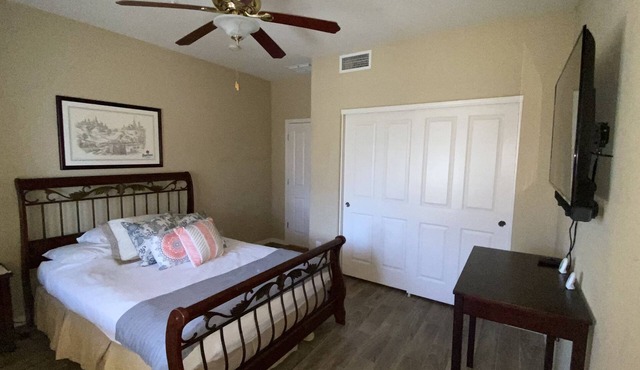 Private access, private room, private bathroom