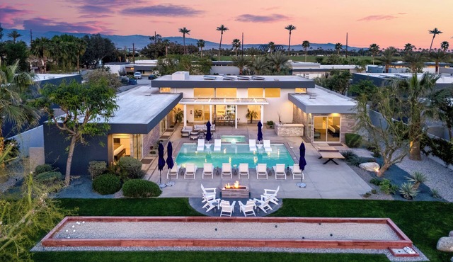 Private Pool + Spa + Bocce Ball Court + Fire Pit Near La Quinta | Polo Villa 5