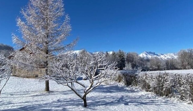 Rez de Jardin Avec vue sur les Montagnes