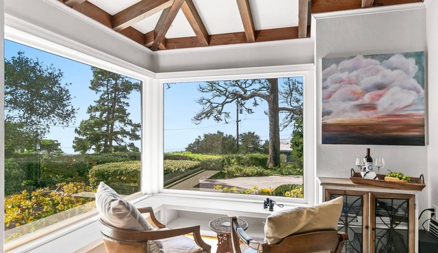 Sea Struck: Stunning Ocean Views Close to Golf Wine Tasting Shops Beach