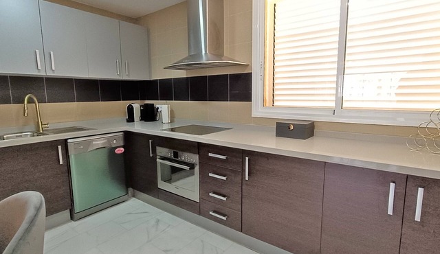 Spacious three-bedroom apartment at Hacienda del Alamo Golf Resiort