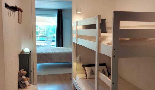 Studio 31 m2 "La Marmotte" 4 pers with balcony 31m2 Alpe du Grand Serre