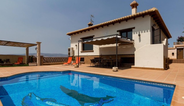 Stunning house with views, pool and terrace
