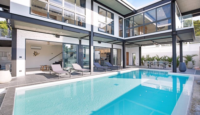 Trendy LoftStyle Eco Pool Villa Sunset 7