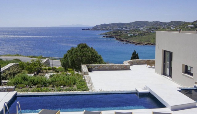 Villa Evanthia | 2 BDR | Sea Views | Pool | Syros