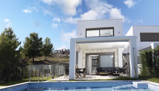 Villa Mare - Private Pool, 4 Bdrms, Sea View, BBQ