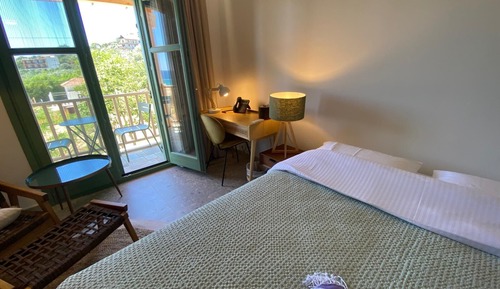 Basic Double or Twin Room, Balcony, Sea View