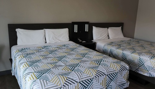 Deluxe Room, 2 Queen Beds, Smoking, Refrigerator & Microwave