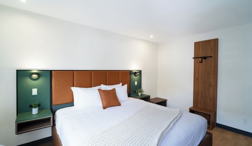 Deluxe Single Room, 1 King Bed, Roll-in Shower, Non Smoking